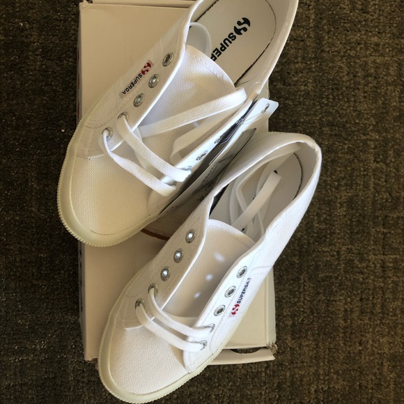 Superga all white shoes - Picture 3 of 3